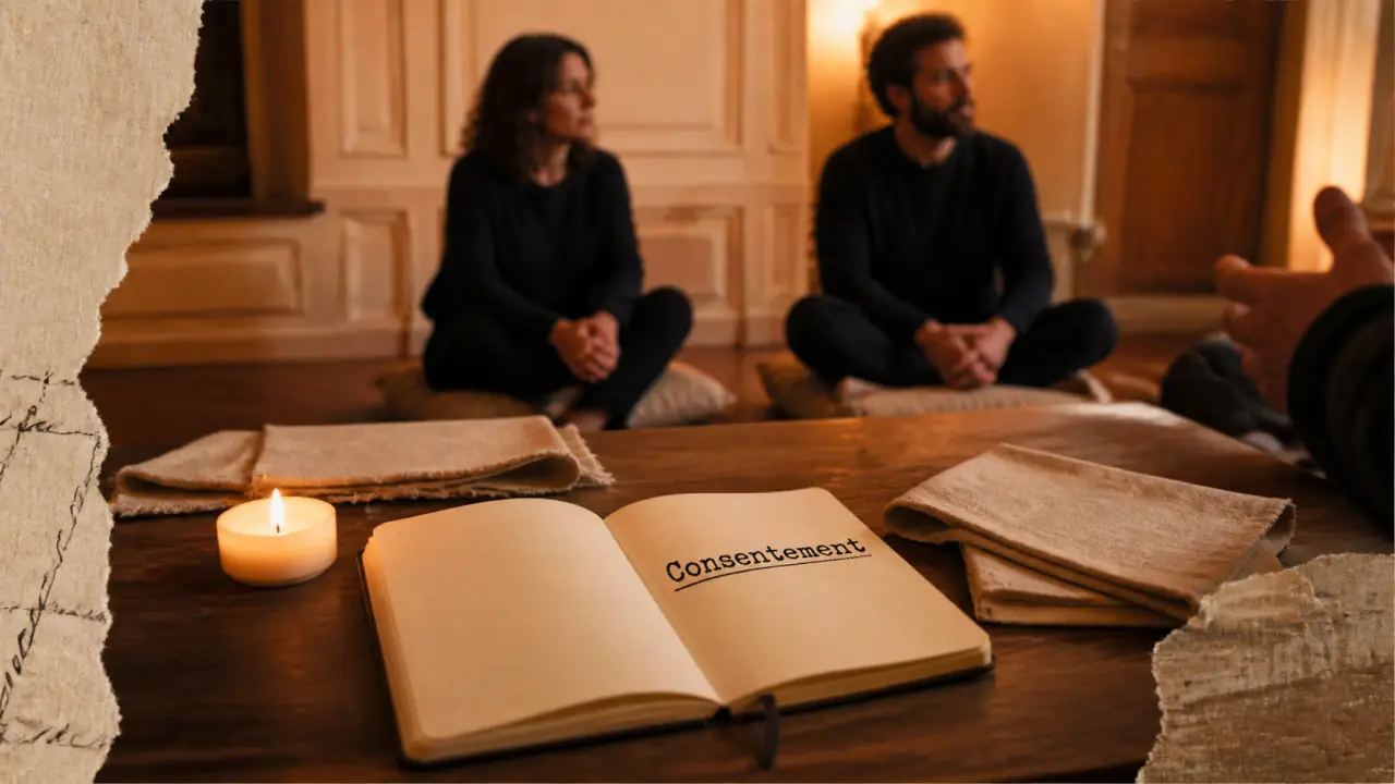 Stage tantra paris : consentement et tarifs à vérifier sur une table à Paris