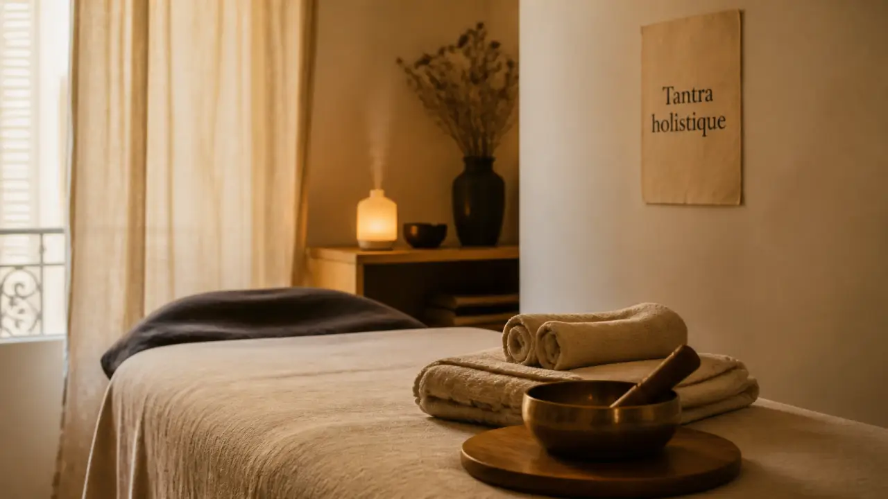 Tantra holistique paris : studio apaisant, table de massage