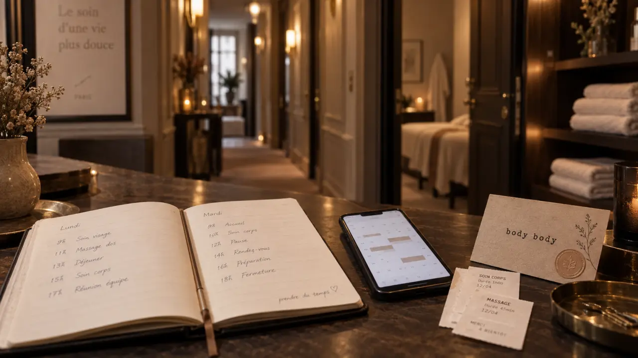 Massage body body à Paris ouvert actuellement : planning et réservation